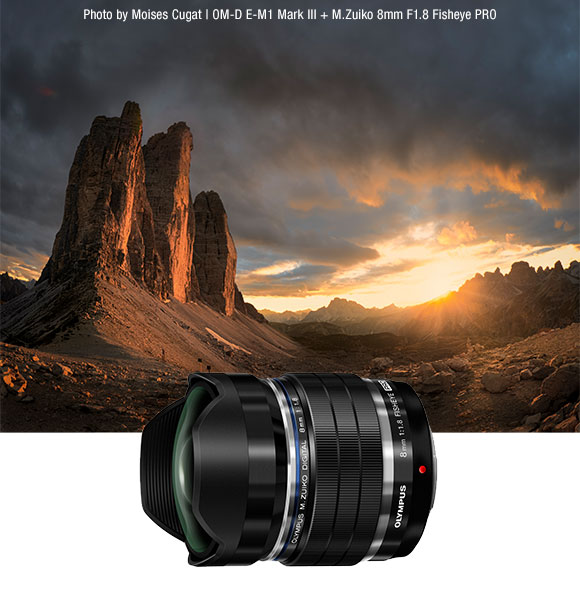 8mm Fisheye and Landscape