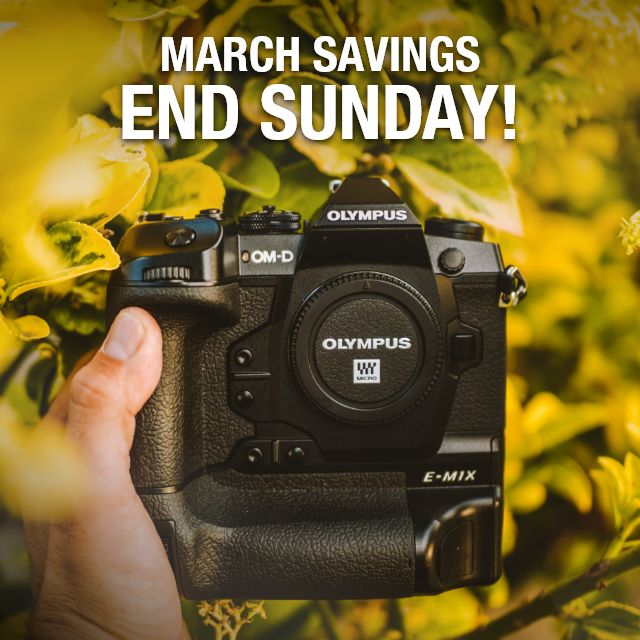 March Savings End Sunday